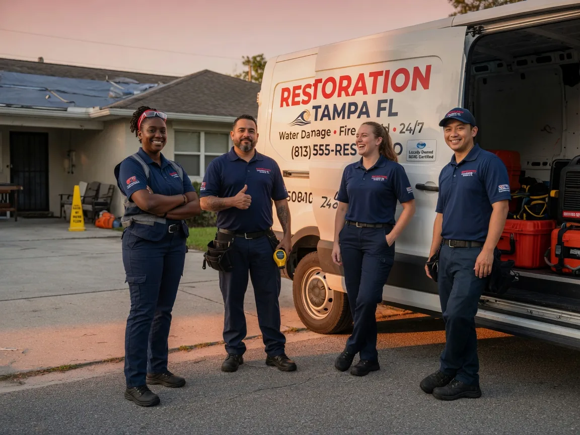 Water Damage Restoration company in Chatfield, TX